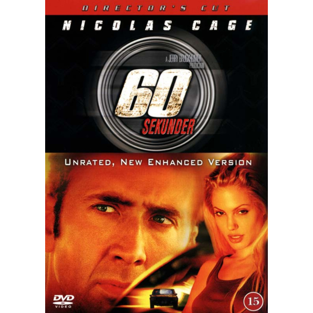 BRUGT som ny - 60 sekunder (Director's Cut) - DVD Gone in 60 Seconds