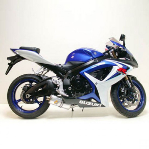 LeoVince Oval Slip-on Potter EC-approved ALU. SUZ. GSX-R 600/750 06-07