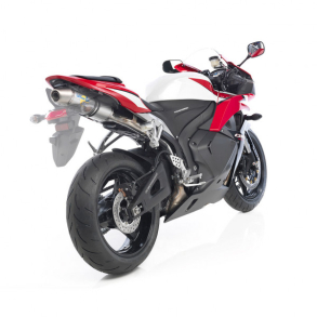 LeoVince Oval Slip-on Potte EC-approved ALU. HONDA CBR 600 RR 07-10 