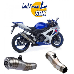 LeoVince GP PRO 2 slip-on Potte EC-appr. SUZ. GSX-R 1000 07-08