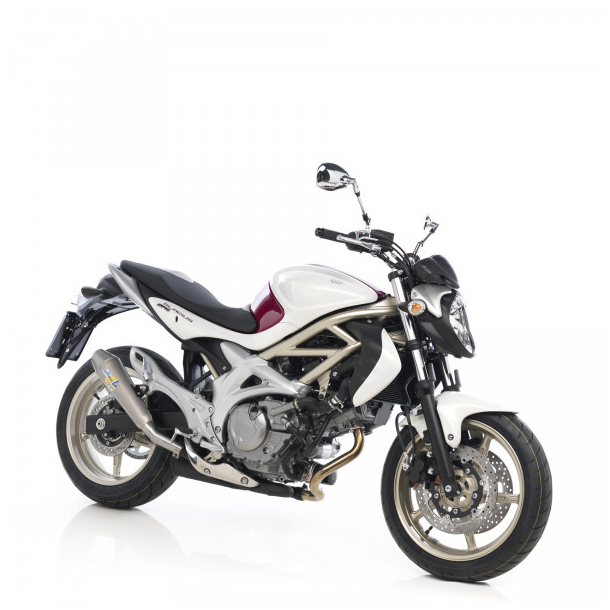 LeoVince Slip-on GP-style Potte EC-approved SUZ. FV 650 GLADIUS 09