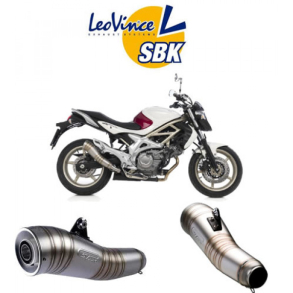 LeoVince GP PRO slip-on Potte EC-appr SUZ. FV 650 GLADIUS 09