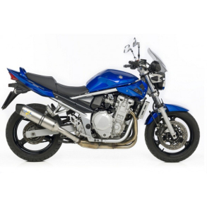 LeoVince Oval Slip-on Potter EC-approved ALU. SUZ. GSX 650 F / Suzuki GSF 650 BANDIT 07-11