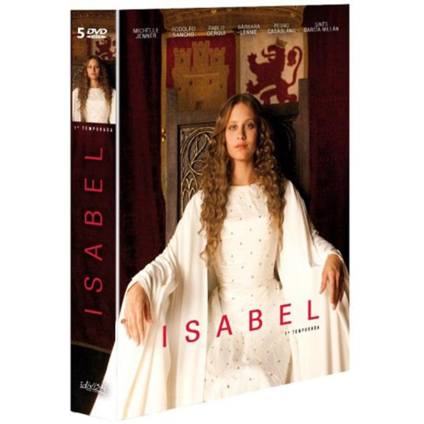 BRUGT SOM NY - Isabel - Temporada 1 - 5 X DVD - DVD - OBS SPANSK S�BEOPERA KUN ORIGINAL SPROG SPANSK