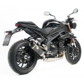LeoVince SBK FACT-R CARBON Triumph Speed Triple 1050 2011-12