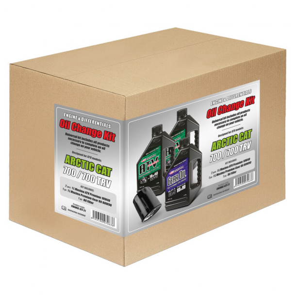 OIL CHANGE KIT + DIFF. - ARCTIC CAT 700/700TRV olie + gear-olie + oliefilter