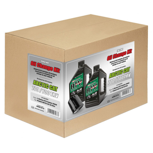 OIL CHANGE KIT - ARCTIC CAT 700/700TRV - olie + oliefilter