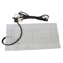 SHARK HEATED SEAT, SCOOTER/ATV/MOTORCYCLES,12V,35WATT, 19,5X39,5CM