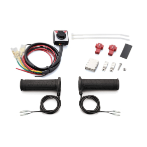 DAYTONA ATV HEATED GRIPS 22.2 MM 2-LEVEL CONTROL, CLOSED END