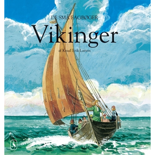 BRUGT RIMELIG STAND Kasseret Biblioteksbog - Vikinger - Af Knud Erik Larsen - De sm� fagb�ger