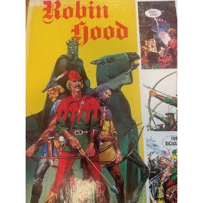 BRUGT RIMELIG STAND - Robin Hood - Ram�n de La Fuente - Dansk Hardback Lademann 1978