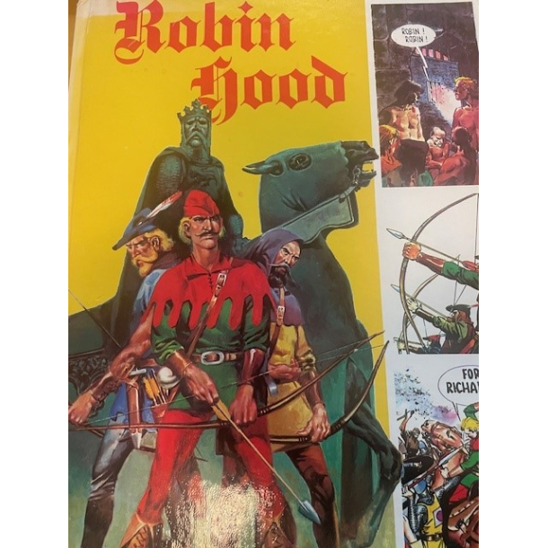 BRUGT RIMELIG STAND - Robin Hood - Ram�n de La Fuente - Dansk Hardback Lademann 1978
