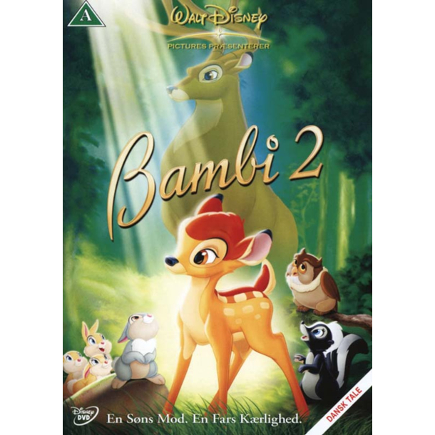BRUGT som ny - Bambi 2 - Bambi II - DVD  