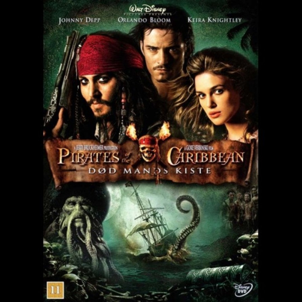 BRUGT som ny - Pirates Of The Caribbean 2 D�d Mands Kiste - DVD  