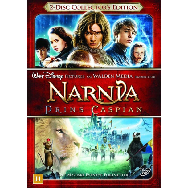BRUGT som ny - Narnia Prince Caspian - DVD