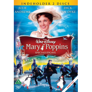 BRUGT som ny - Mary Poppins 2 disc specialudgave - DVD 