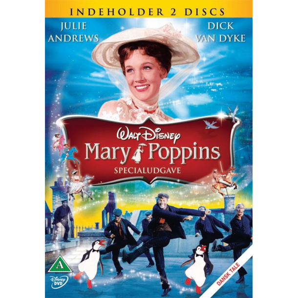 BRUGT som ny - Mary Poppins 2 disc specialudgave - DVD 