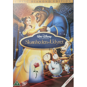 BRUGT SOM NY Sk�nheden og Udyret Disney 2-disc Diamond Edition DVD