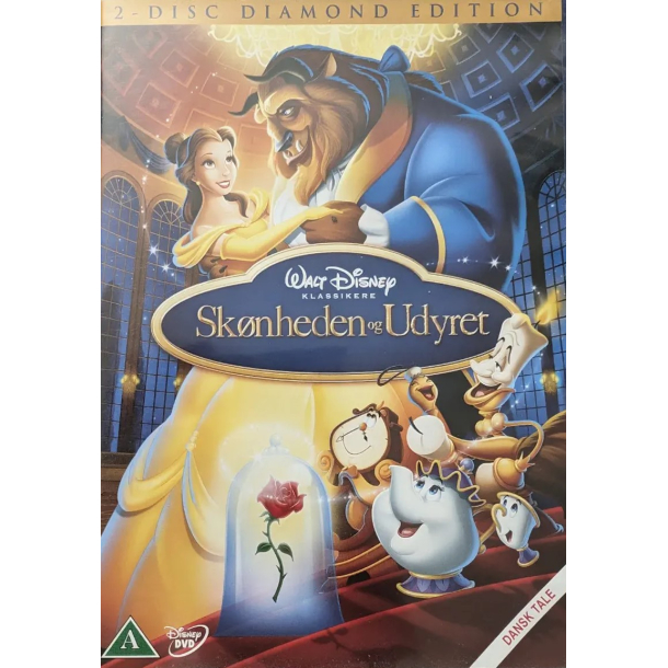 BRUGT SOM NY Sk�nheden og Udyret Disney 2-disc Diamond Edition DVD