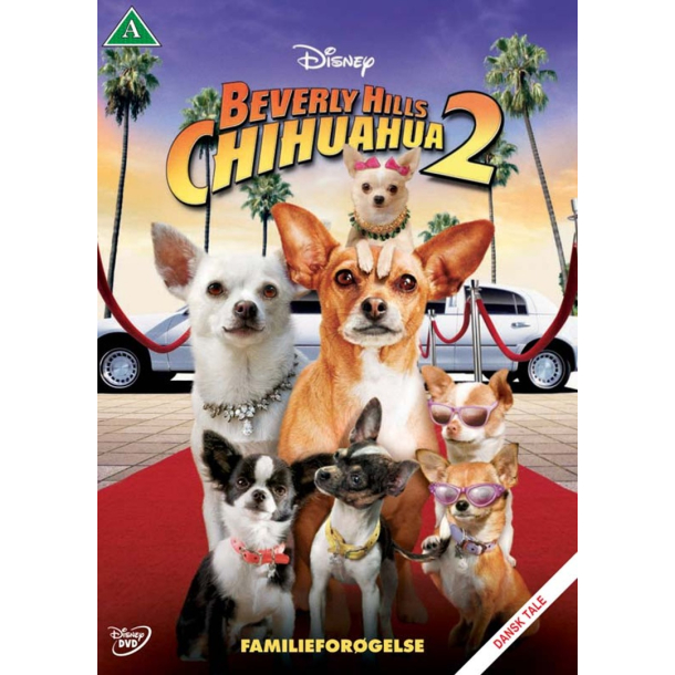 BRUGT som ny - Beverly Hills Chihuahua 2 (2011) - DVD�