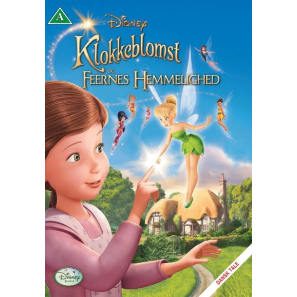 BRUGT som ny - Klokkeblomst og Feernes hemmelighed - DVD 