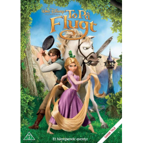 BRUGT som ny - To P� Flugt (Tangled) Disney DVD  