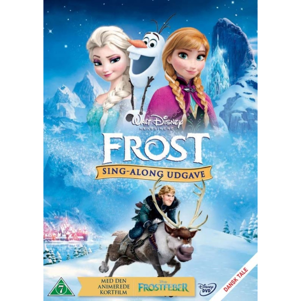 BRUGT som ny - Frost Sing-Along Udgave - Frozen Disney DVD 