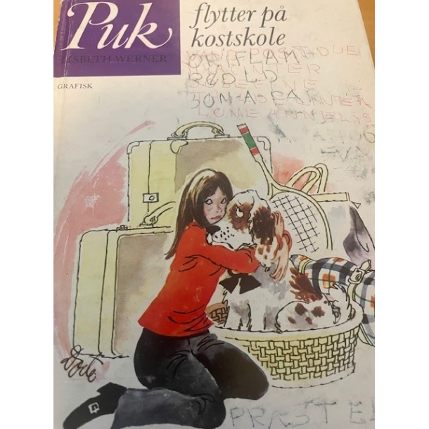 BRUGT RIMELIG STAND - Puk 1 - Puk flytter p� kostskole - Af Lisbeth Werner - Grafisk Forlag