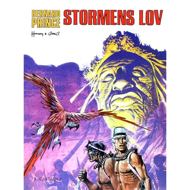 BRUGT RIMELIG STAND Kasseret Biblioteksbog - Bernard Prince Nr. 7 Stormens lov