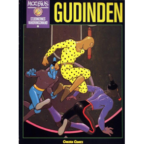 BRUGT RIMELIG STAND Kasseret Biblioteksbog - Stjernernes vandringsmand Nr. 3 Gudinden 1. udgave, 1. oplag 1991 Forfatter Tegner:	Moebius
