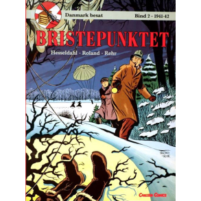 BRUGT RIMELIG STAND Kasseret Biblioteksbog - Danmark besat Nr. 2 m. Indl�g 1941-42 Bristepunktet