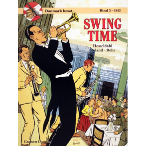 BRUGT RIMELIG STAND Kasseret Biblioteksbog - Danmark besat Nr. 3 1943 Swingtime