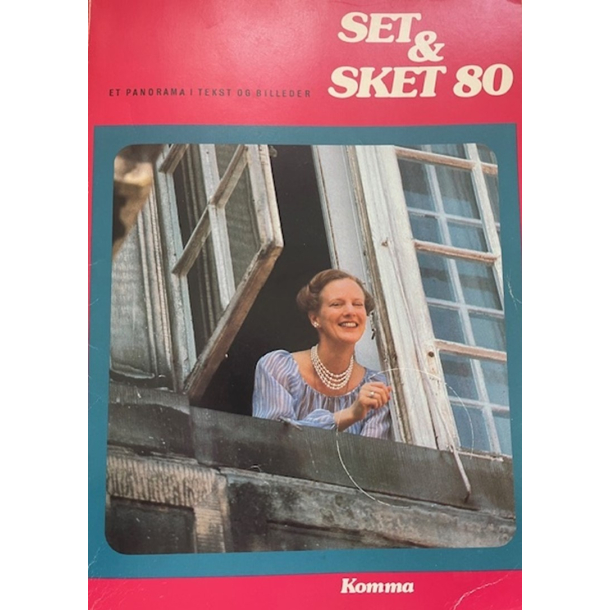BRUGT RIMELIG STAND Set &amp; Sket 80 � Et panorama i tekst og billeder Forlaget Komma A/S
