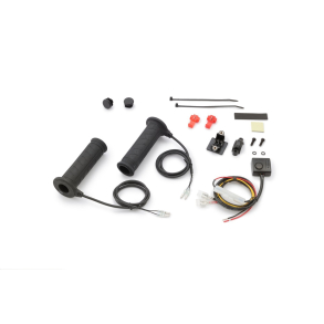 Daytona HEATED GRIPS 22.2MM 4-LEVEL CONTROL Open end Fits for 7/8