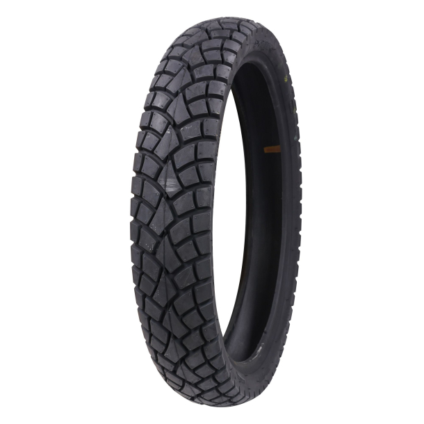 DK Deli Tire 120/80-18 Street Enduro E-Marked Tubeless Motorcycle Tyre SB-117 Tread Pattern bagdk