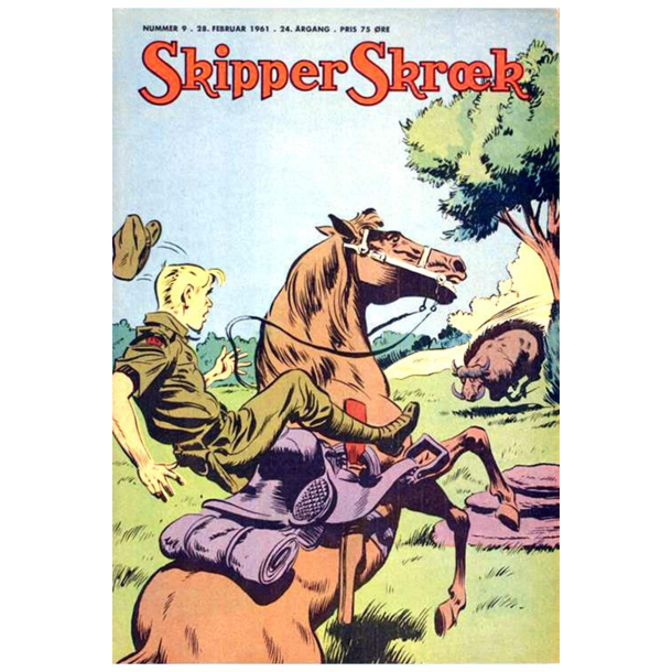 BRUGT RIMELIG STAND - Skipper Skr�k 1961 Nr. 9