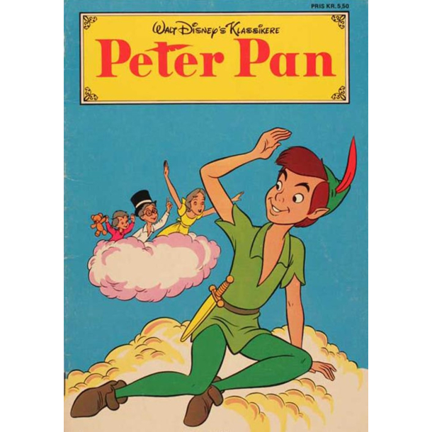 BRUGT SOM NY - Walt Disney'S Klassikere 1977 Nr. 9 Peter Pan