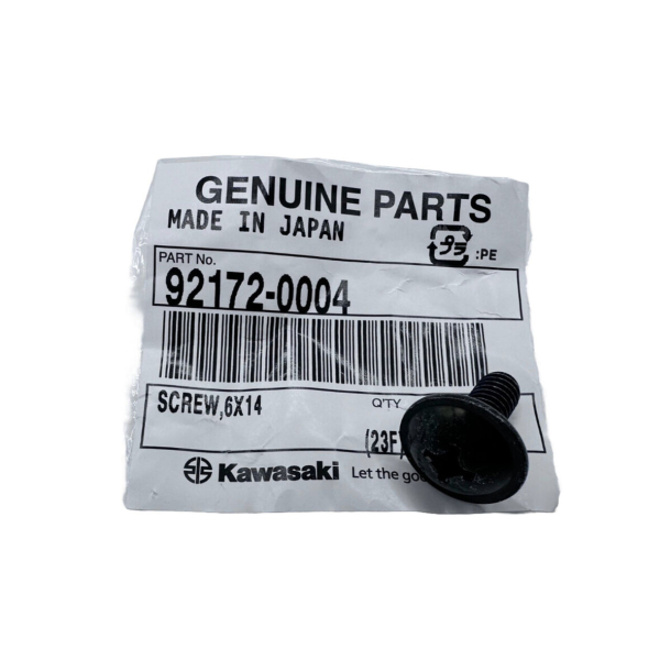 Kawasaki 921720004 92172-0004 920011660 92001-1660 920091288 92009-1288 920091308 Screw,6X14