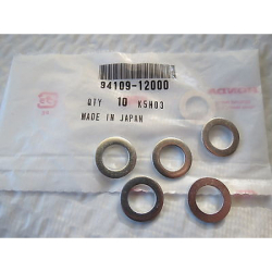 Honda 9410912000 94109-12000 9040723100090407-231-000 90441512000 Washer, Drain Plug, 12mm