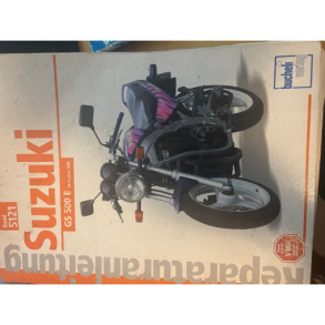 BRUGT Reparaturanleitungen SUZUKI TYSK GS500E 89- Modelle der Suzuki GS 500 E ab Baujahr 1989 behandelt