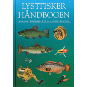 BRUGT RIMELIG STAND SOM NY Lystfisker h�ndbogen - Medefiskeri - �rredfiskeri - Kyst- og havfiskeri - fluefiskeri af Gareth Purnell, Alan Yates og Chris Dawn, Hardback,, Politikens forlag. �r 2004