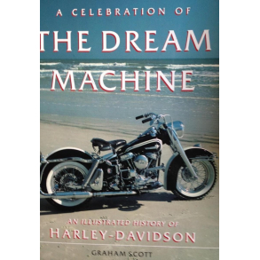 BRUGT SOM NY - A celebration of the Dream Machine - by Graham Scott - This illustrated history and profile of the legendary American motorcycle covers all aspects of the magic of Harley Davidson 