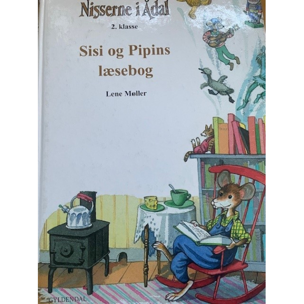 BRUGT RIMELIG STAND Kasseret Biblioteksbog - Sisi og Pipins l�sebog 2. klasse - Nisserne i �dal - Af Lene M�ller 2002  Forlaget Gyldendal 1. udgave 2. oplag