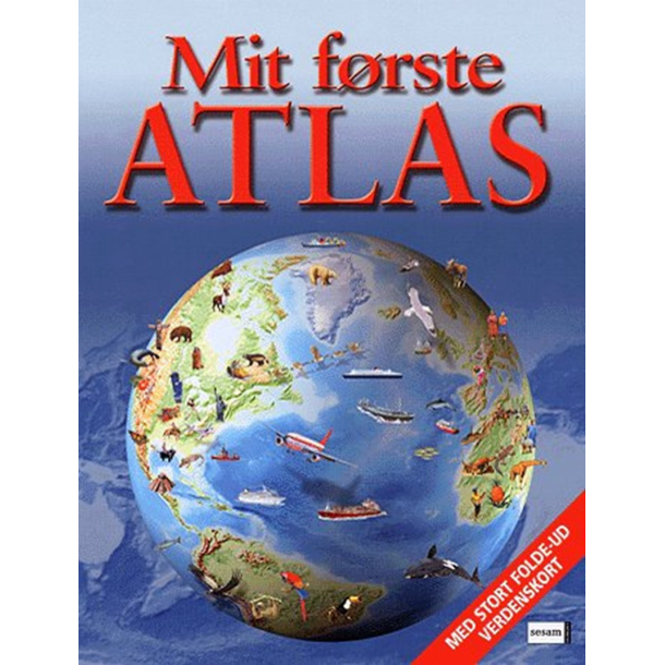 BRUGT RIMELIG STAND - Mit f�rste atlas - af Belinda Weber - Forlaget Sesam - 2006 Hardback