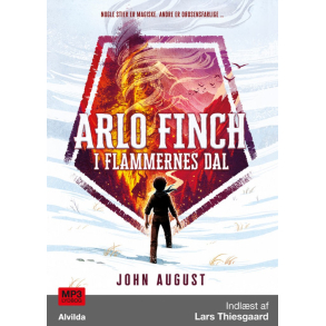 BRUGT RIMELIG STAND SOM NY Kasseret Biblioteksbog -Arlo Finch i flammernes dal- lydbog MP3 CD