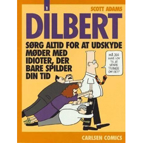 BRUGT RIMELIG STAND Kasseret Biblioteksbog - Dilbert 1 Af  Scott Adams  1997