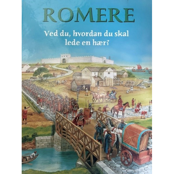 BRUGT RIMELIG STAND Romere - ved du, hvordan du skal lede en h�r - af Julia Bruce Hardback 2007 Forlaget Flachs