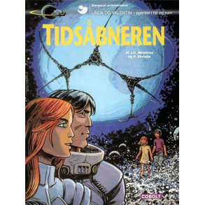 BRUGT SOM NY Kasseret Biblioteksbog - Linda og Valentin Nr. 21 Tids�bneren 1. udgave, 1. oplag