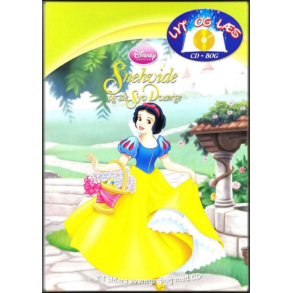 BRUGT som ny -  Snehvide Og De Syv Dv�rge Snow White Lyt Og L�s CD og BOG