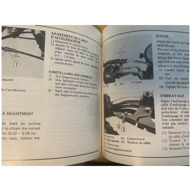 BRUGT SUZUKI 99011-44131-01C MANUAL,OWNER'S GSX400E 81-82